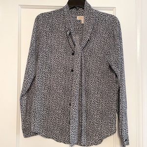 Michael Kors Tie Neck Blouse